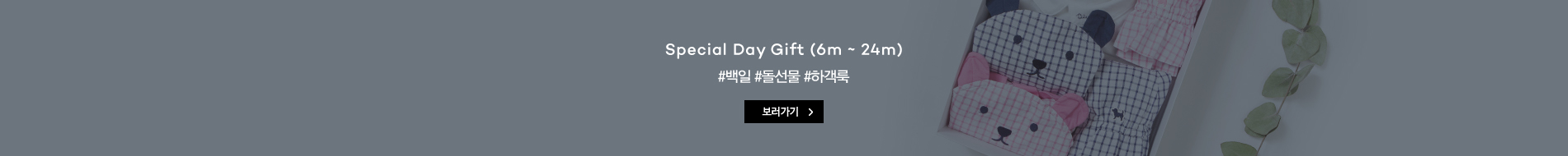 Special Day Gift (6m ~ 24m) #백일 #돌선물 #하객룩
